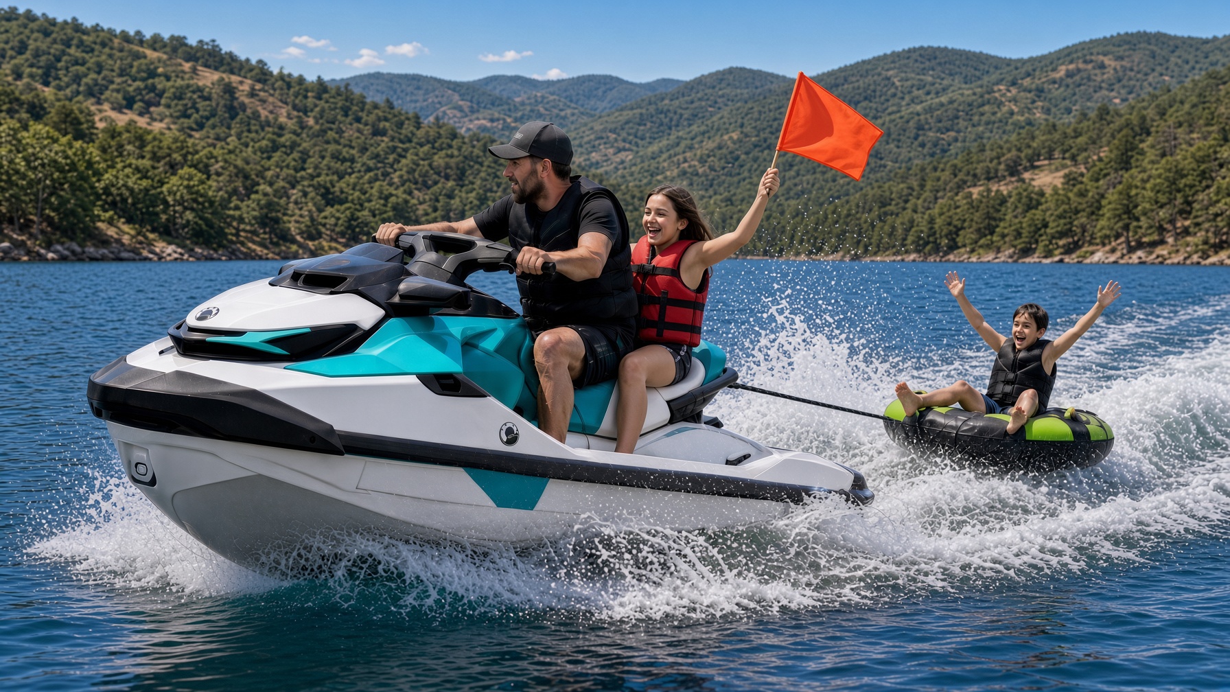 The GTX Pro 130 pulling a tube